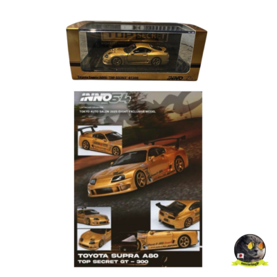 Tokyo Auto Salon 2025 Exclusive 1:64 inno64 Toyota Supra JZA80 Top
