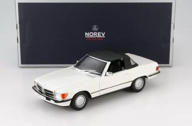 Norev Mercedes-Benz 1:18 300SL R107 (1985-1989) EU, White 183513