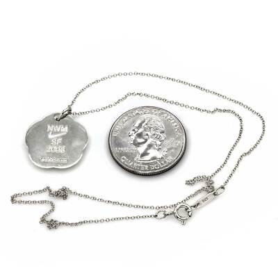 Tiffany Nike San Fran Marathon Necklace in Sterling Silver | eBay
