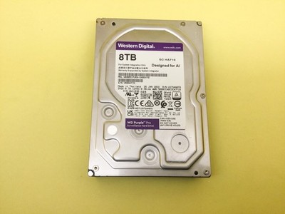 Western Digital Purple Pro 8TB 7.2K SATA 6Gb/s 3.5in Surveillance