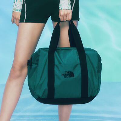 New THE NORTH FACE HERITAGE CARGO BAG MEDIUM GREEN NN2FQ01E TRAVEL