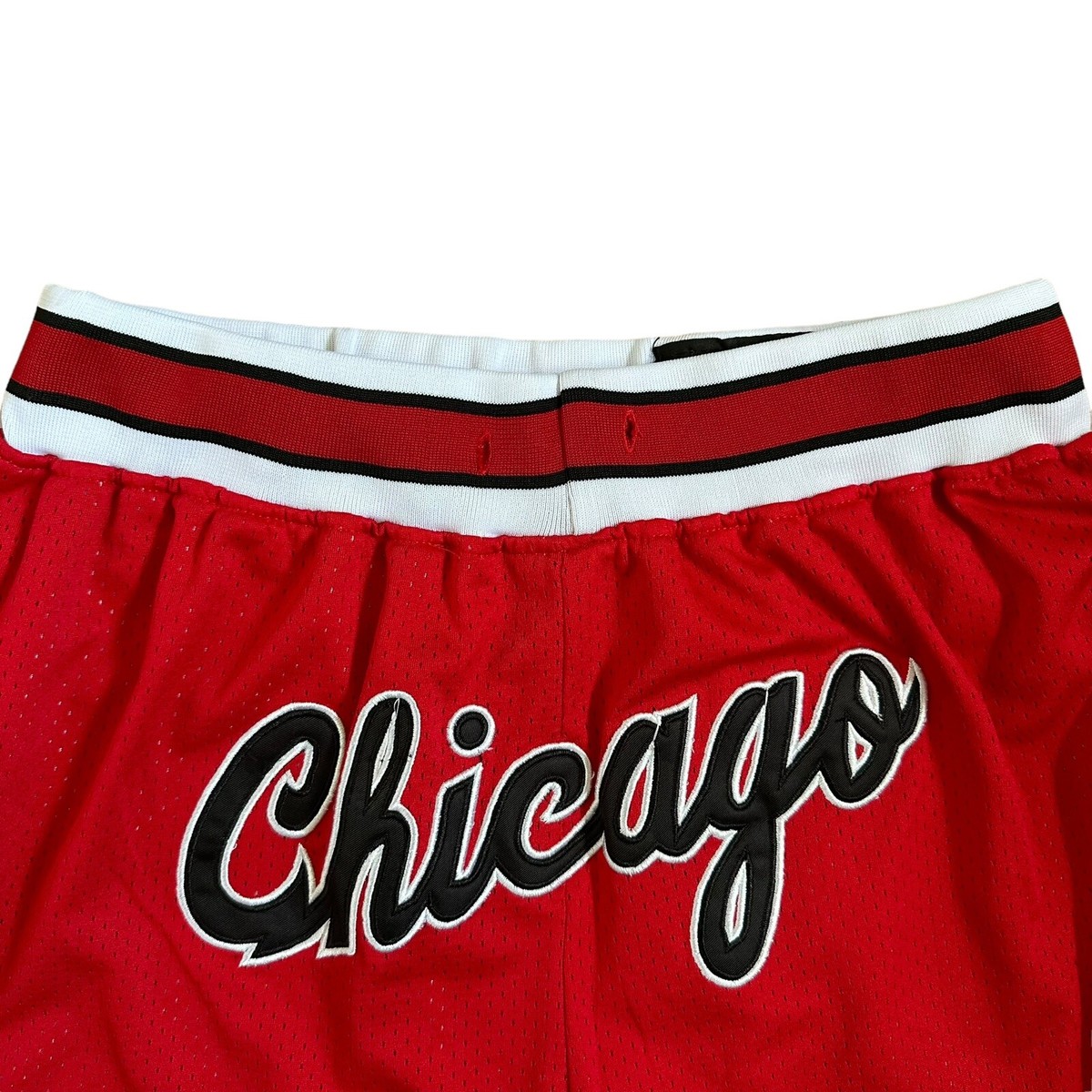 Chicago Bulls Just Don NBA Shorts Men's Small Red | eBay UK