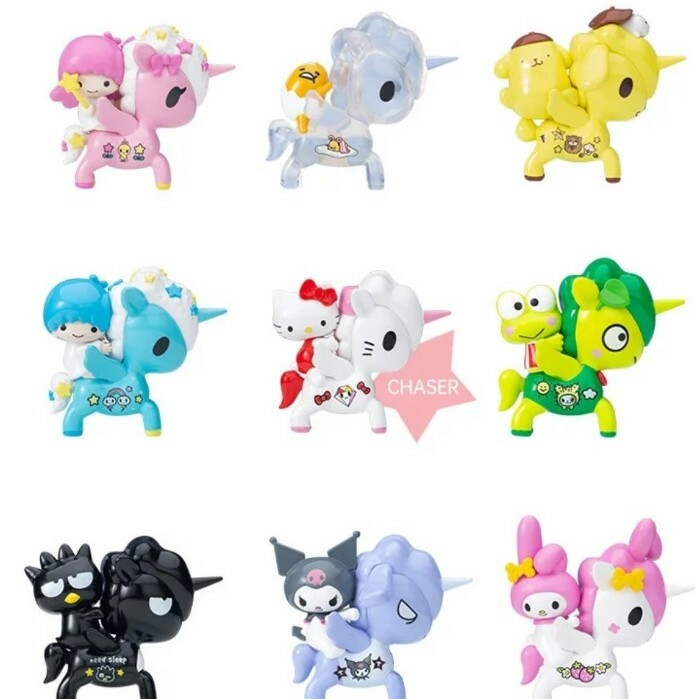 1 x Tokidoki Unicorno X Sanrio Blind Box Vinyl Figure Random