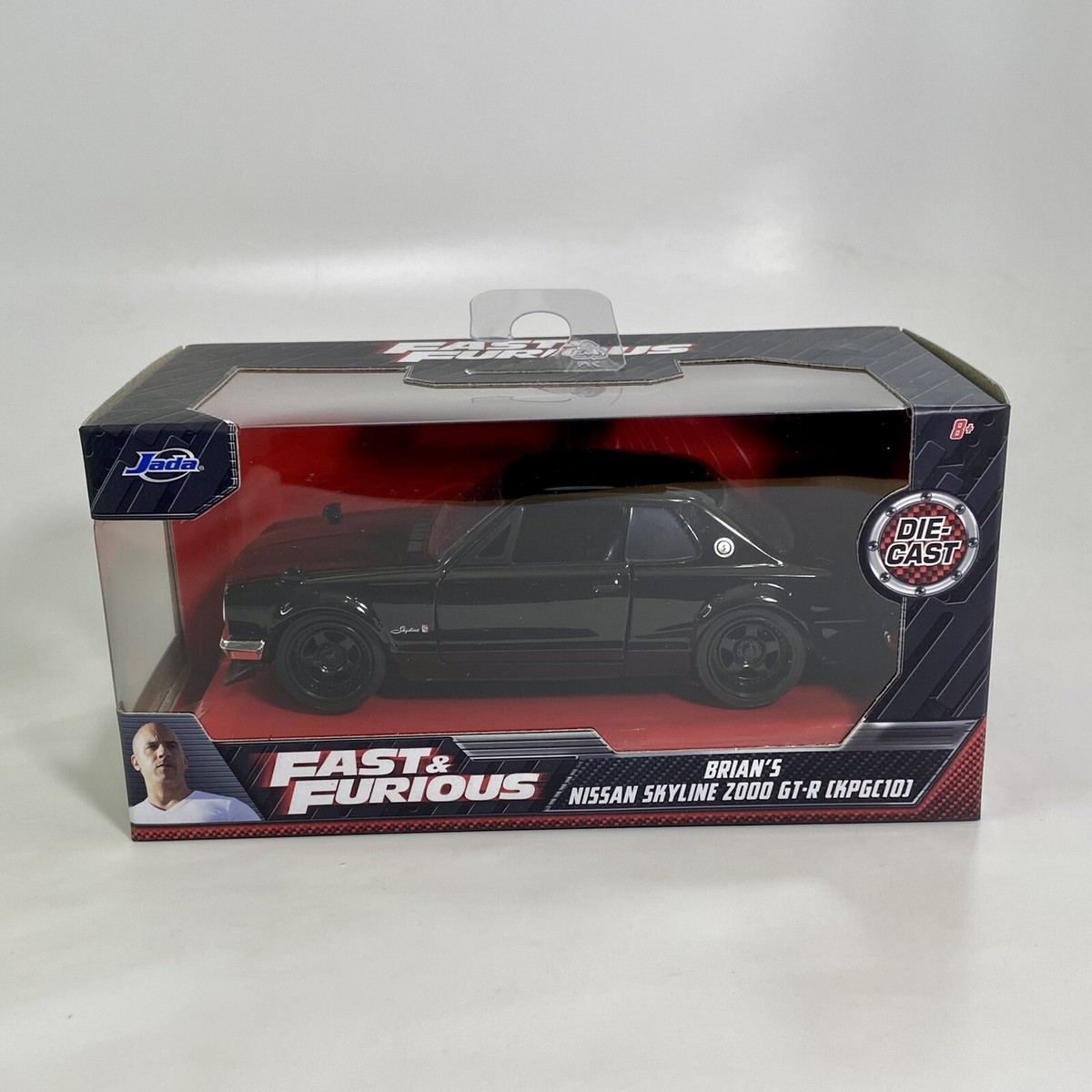 Jada Brian's Nissan Skyline 2000 GT-R (KPGC10) Fast & Furious 1:32