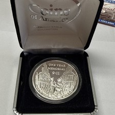 9 11 Commemorative Coin In Silver Bullion Coins for sale | eBay