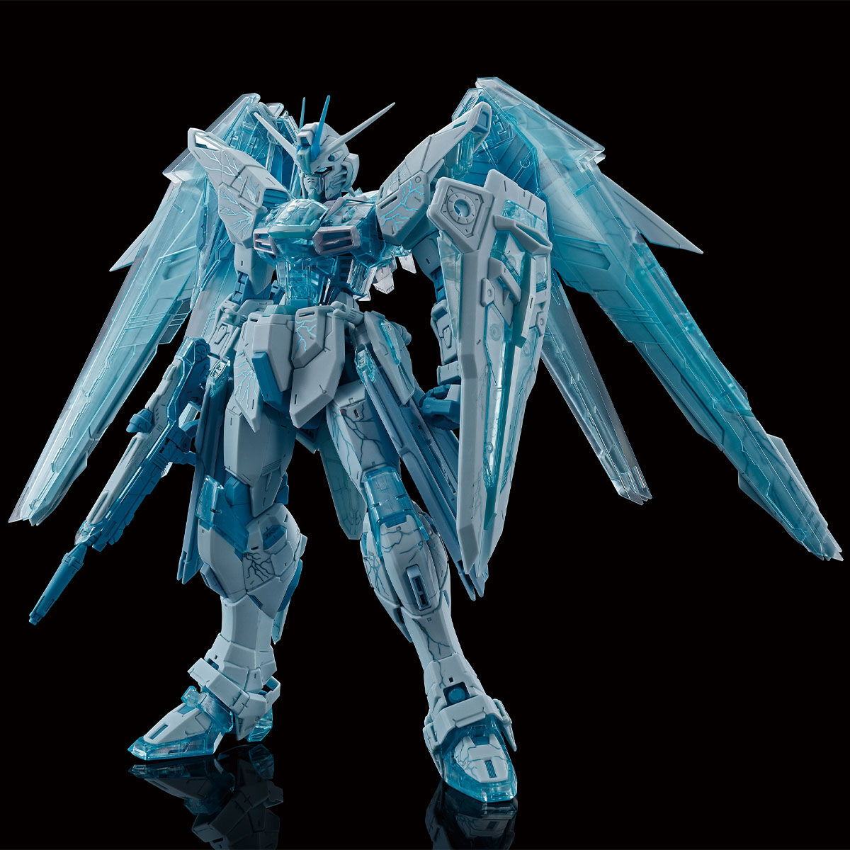 MG 1/100 Freedom Gundam Ver.2.0 Cross Contrast Color Clear Blue