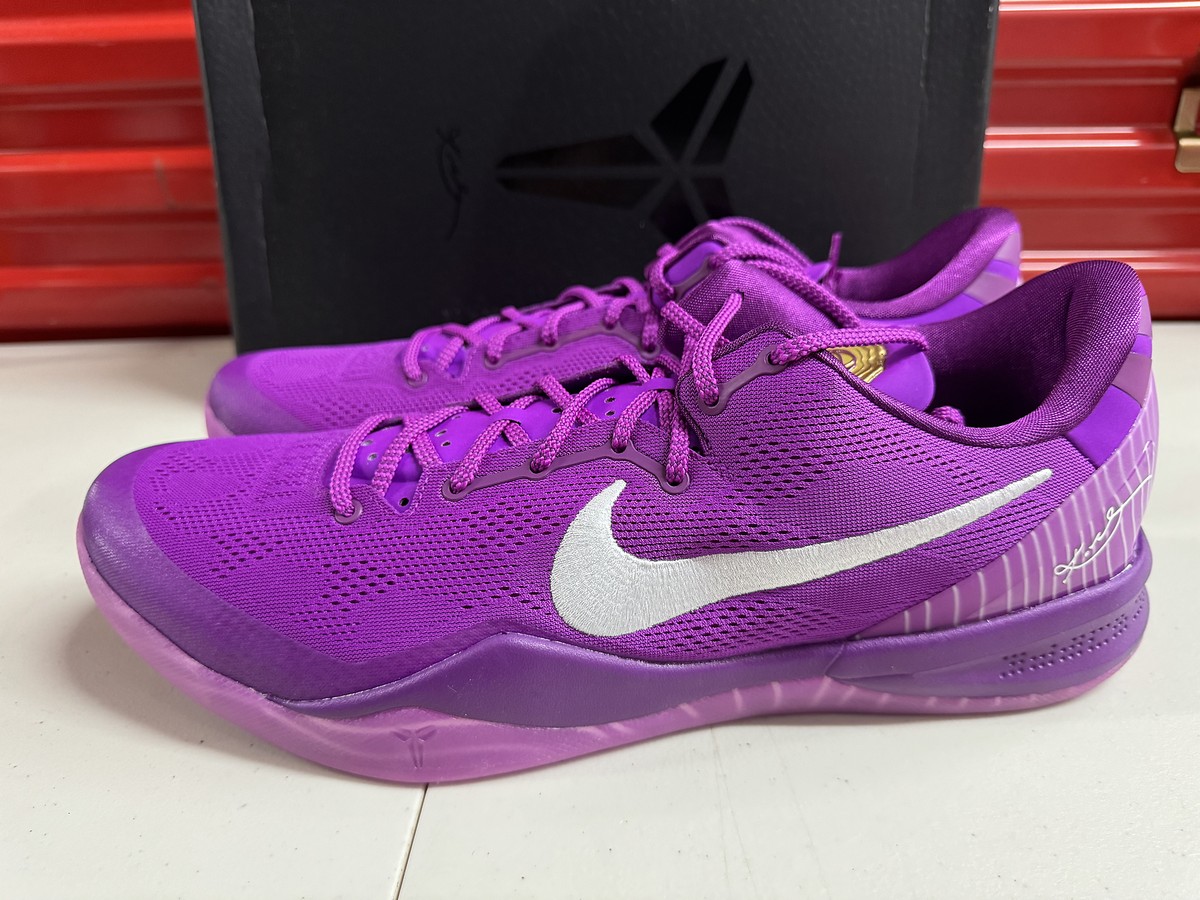 NEW Nike Kobe VIII Protro EYBL Promo Hyper Violet White HJ7265-500