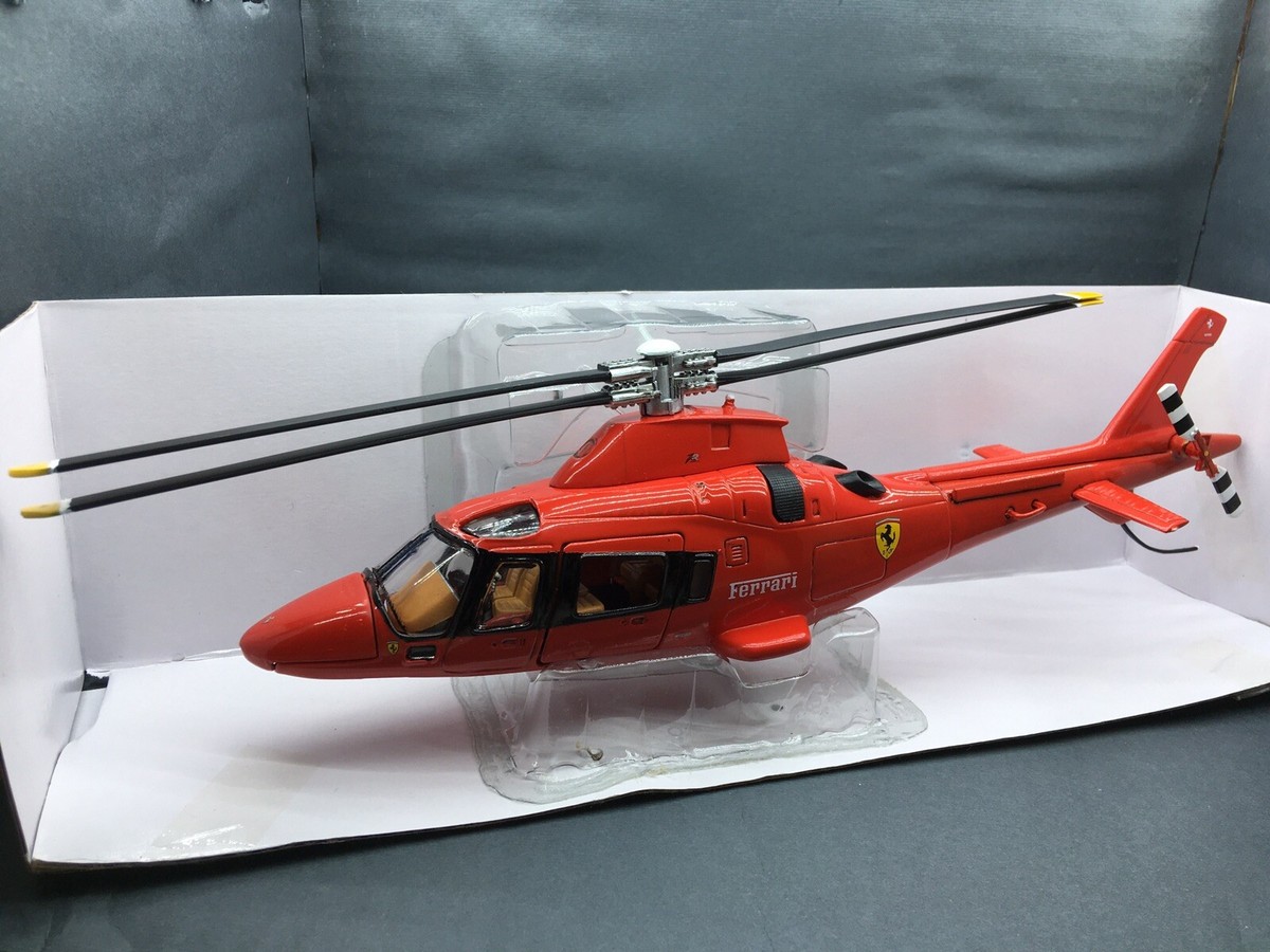🇺🇦 1:43 Agusta Ferrari Team F50 Helicopter HandMade Red 1/43 | eBay