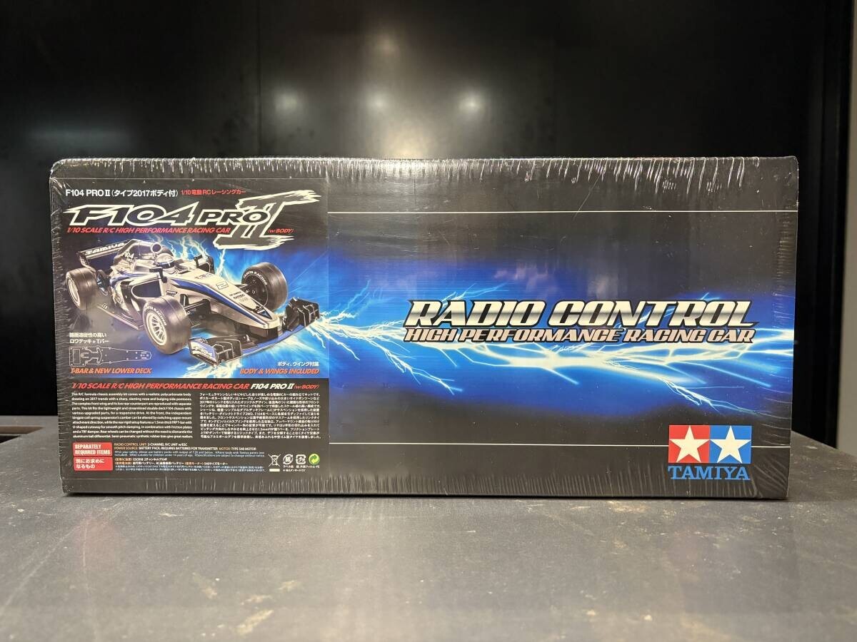 Tamiya 1/10 RC F104 Pro II Kit Type 2017 w/ Body 58652 Unopened