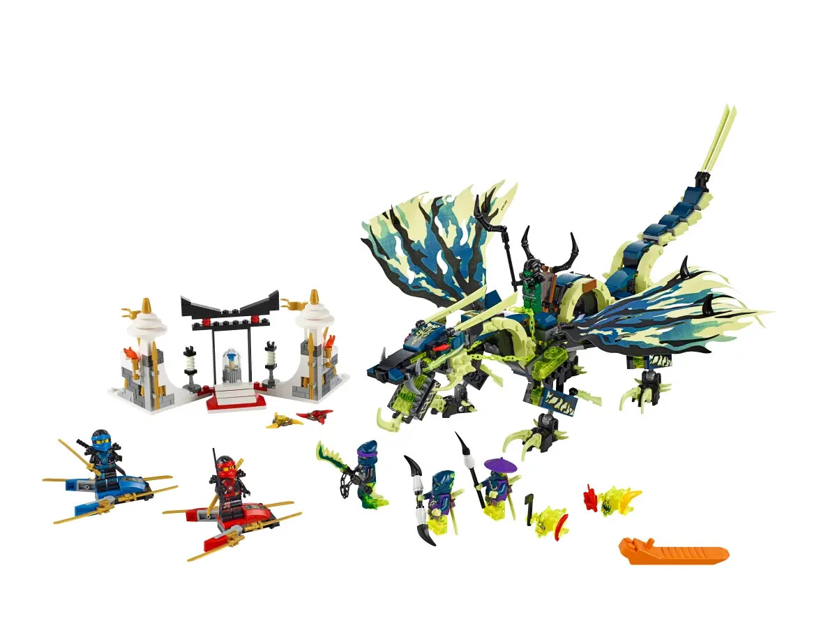 Lego Attack of the Morro Dragon 70736 NINJAGO Minifigure Building