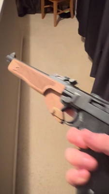 RARE!! Tanaka Luger P-08 Artillery Carbine Full Set Stock Drum Mag