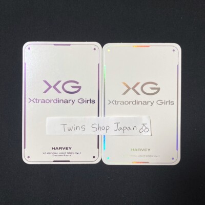 XG Official Light Stick Photocard Official Custom Parts Photocard