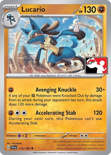 PSA 10 Lucario VSTAR 2022 Pokemon #305 Lucario Event Top Prize S-P