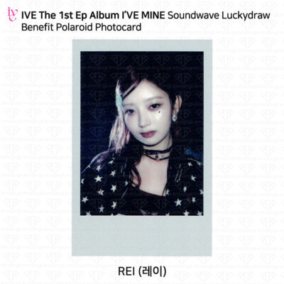 IVE I'VE MINE Soundwave Lucky Draw 1st 2nd Photocard Benefit
