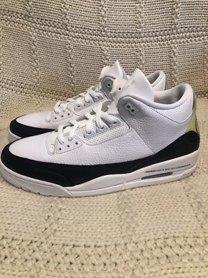 Size 13 - Jordan 3 Retro SP x Fragment Design Mid White Brand New