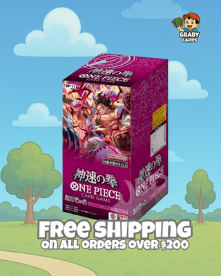 ONE PIECE Card Game A Fist of Divine Speed Booster Box OP-11