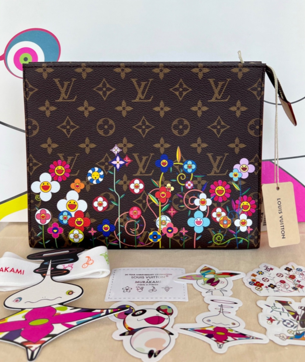 Louis Vuitton x Takashi Murakami 2025 Monogram Superflat Toiletry