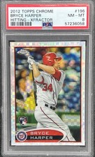 Bryce Harper [Hitting Xfractor] #196 Prices | 2012 Topps Chrome