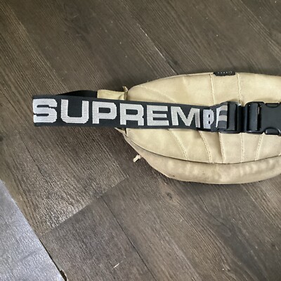 Supreme SS18 Waist Bag Beige | eBay