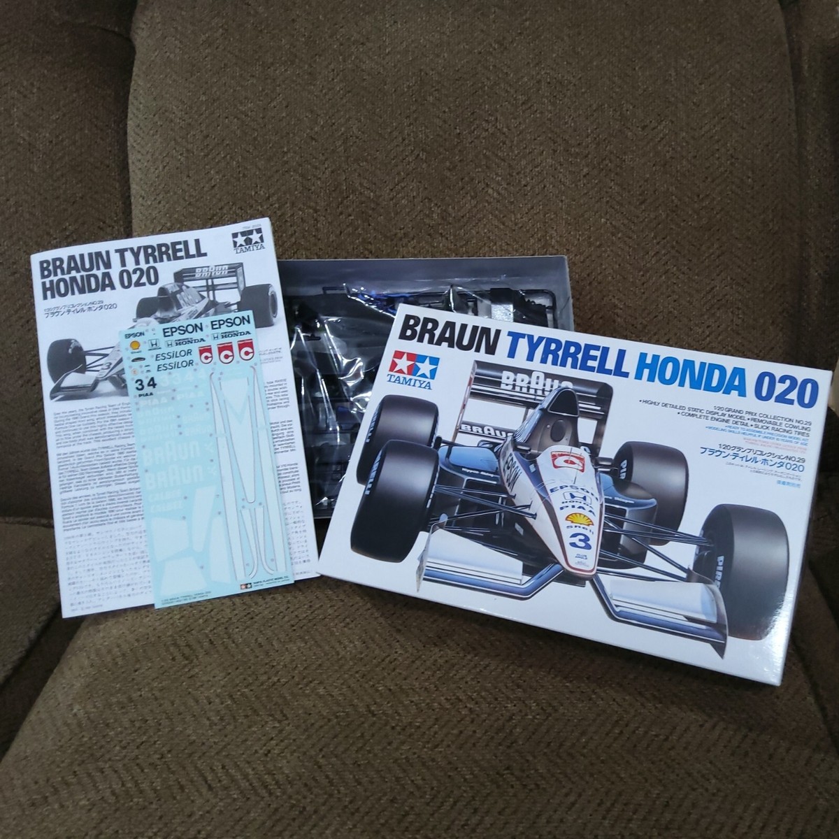Braun Tyrrell Honda 020 Model Kit 1991 TAMIYA 1:20 New in Box