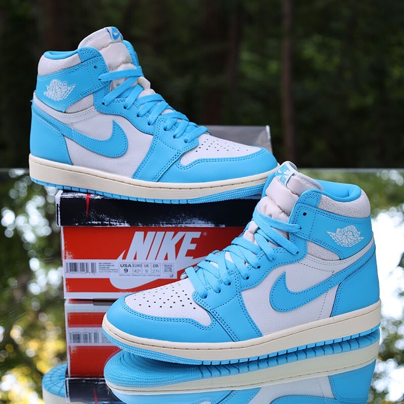 Nike Air Jordan 1 Retro High OG UNC Reimagined Men's Size 9 Custom