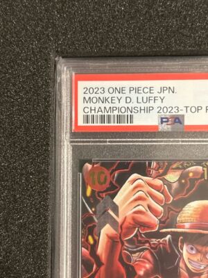 PSA10 Monkey D. Luffy ST10-006 Championship 2023 Top ONE PIECE