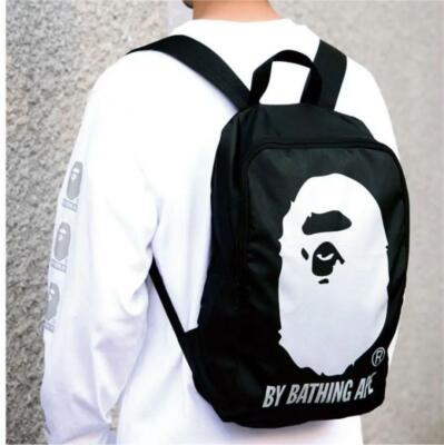 A Bathing Ape BAPE Backpack Bag MOOK appendix Black 39 x 27 x 10cm