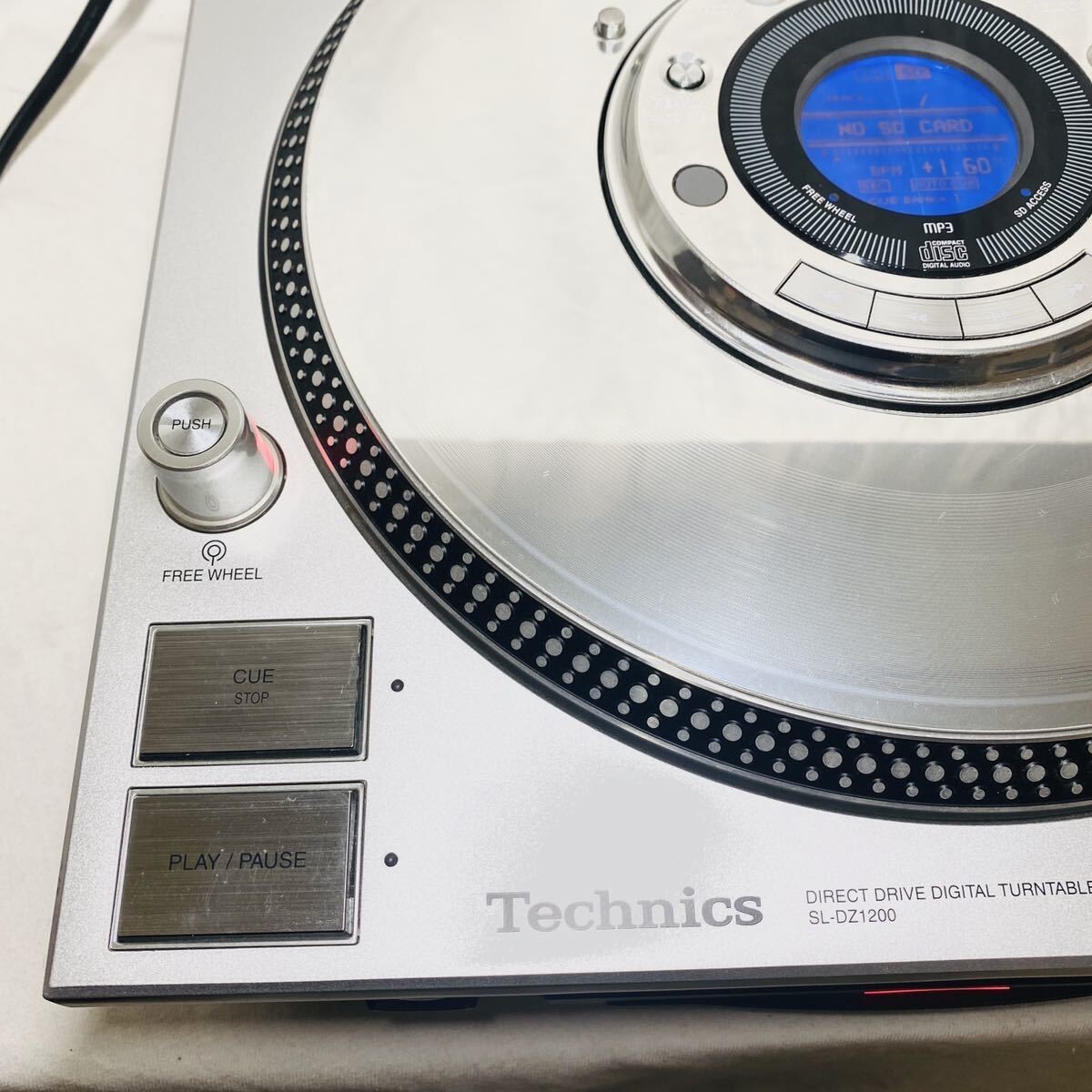 Technics SL-DZ1200 Digital Turntable Direct Drive Used DJ CDJ AC