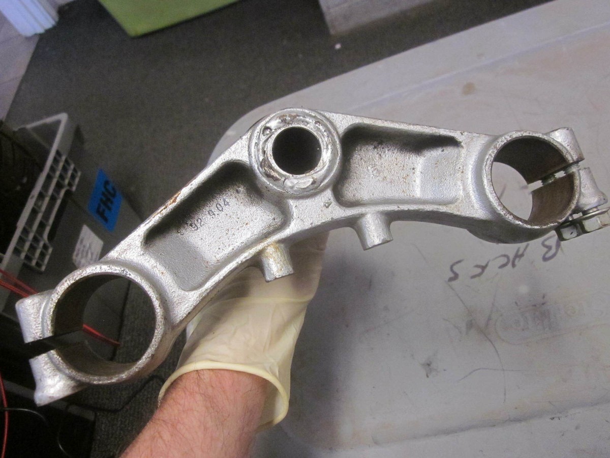 Kawasaki Triple Tree Steering Stem Under Fork Holder 1988-1997