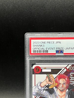 PSA10 Shanks OP01-120 Flagship Battle Prize For Japan ONE PIECE