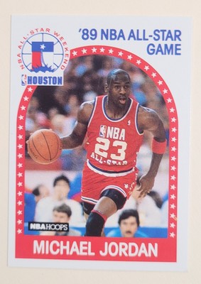 MICHAEL JORDAN 1989 NBA HOOPS 1989 NBA ALL STAR GAME# 21 - Rare