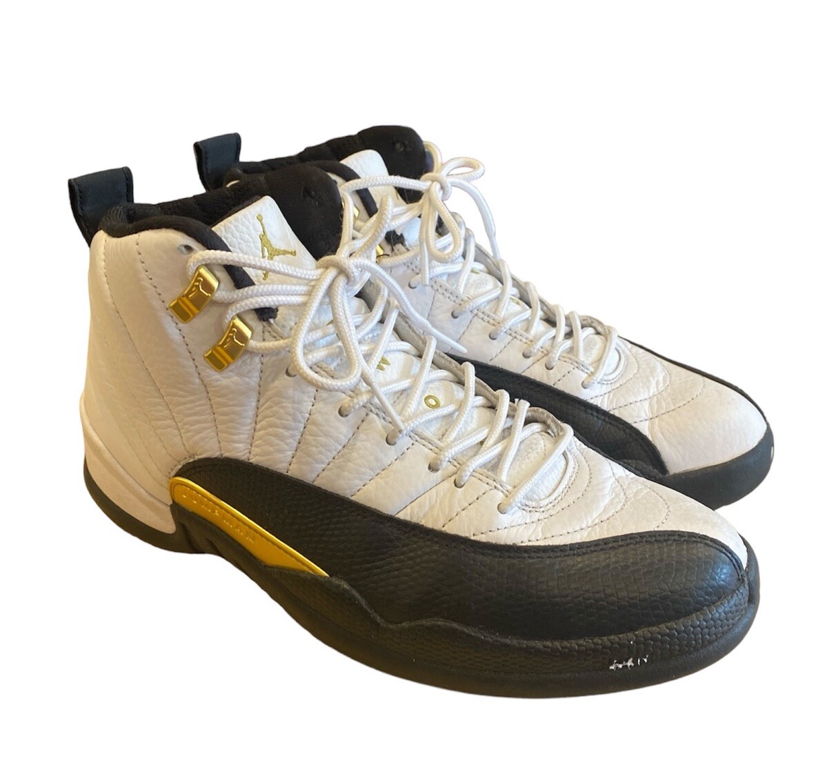 1401) Nike Air Jordan 12 XII OG Royalty Taxi Black/White CT8013
