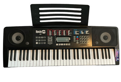 RockJam RJ761 61 Key Electronic Teaching Piano Keyboard Stand