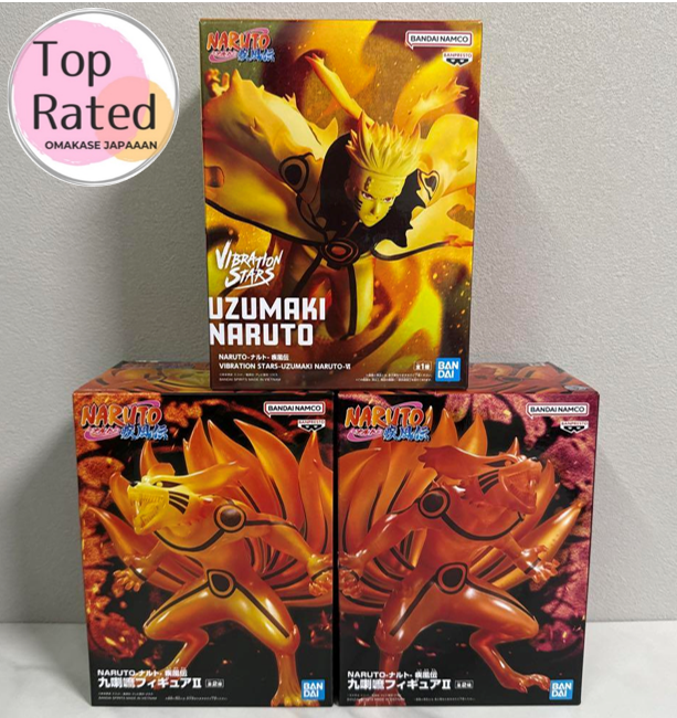 NARUTO Shippuden Figure VIBRATION STARS UZUMAKI NARUTO Ⅵ & Kurama
