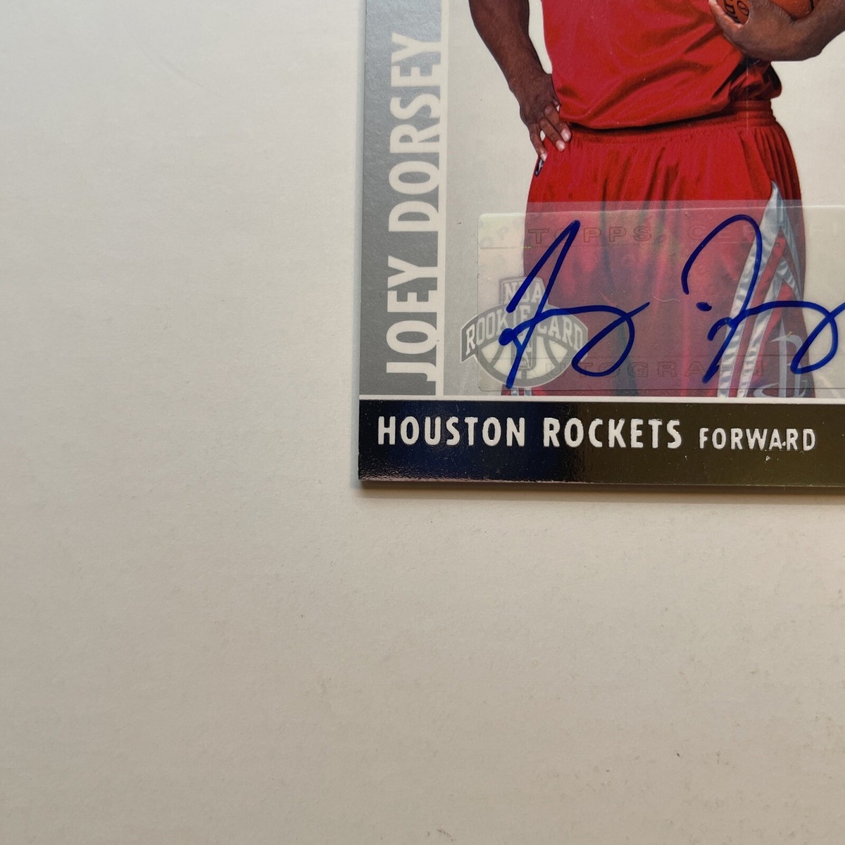 2008-09 Topps Co-Signers Rookie Autographs #127 Joey Dorsey Auto