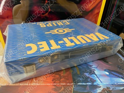 Fallout 4 76 New Vegas Vault Tec Chips Poker Set Playing Card Deck