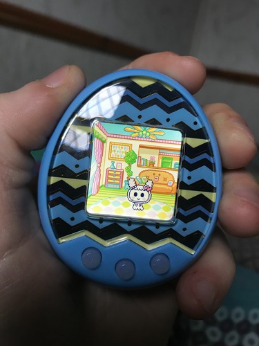 Bandai Tamagotchi Mix Spacy M X Ver. Blue Language Japanese From