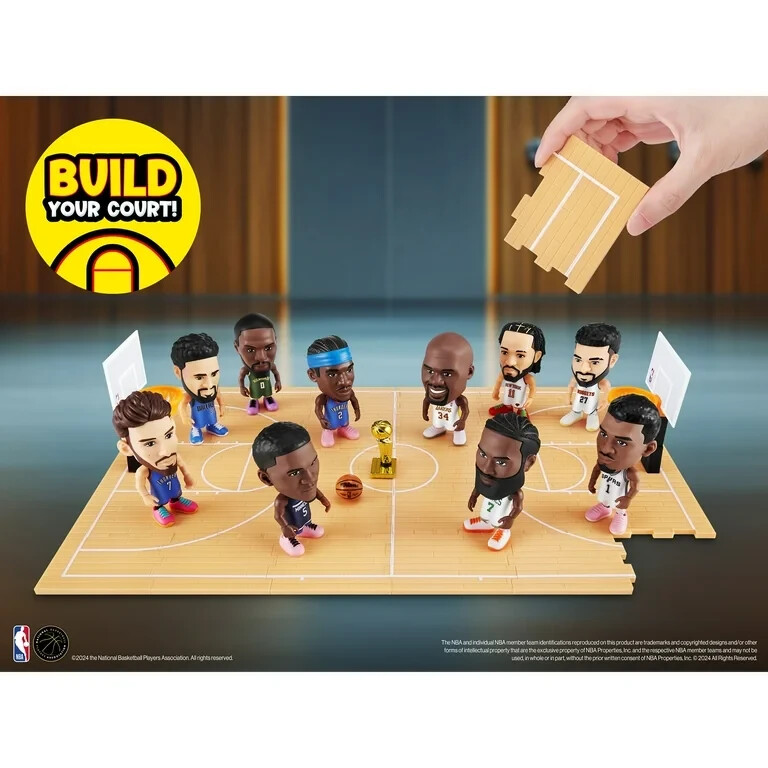 SERIES 2 ~ Zuru 5 Surprise NBA Ballers FULL AND HALF COURT LAYOUT