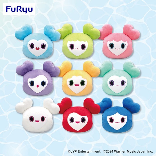 TWICE GIGO Set 3 MOVELY MOMO lovely Plush cushion & Backpack Pouch