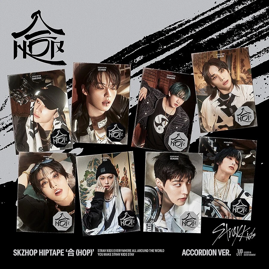 STRAY KIDS SKZHOP HIPTAPE 合(HOP) Album ACCORDION Ver/CD+PhotoBook