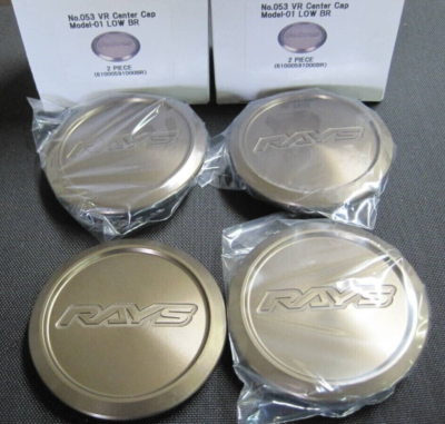 RAYS Volk Racing Center Cap No.53 VR CAP MODEL-01 Low BR Bronze