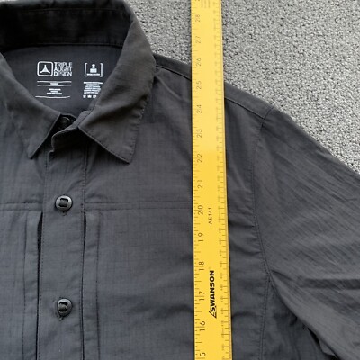 Triple Aught Design Mens Latitude Field Shirt Short Sleeve Size S