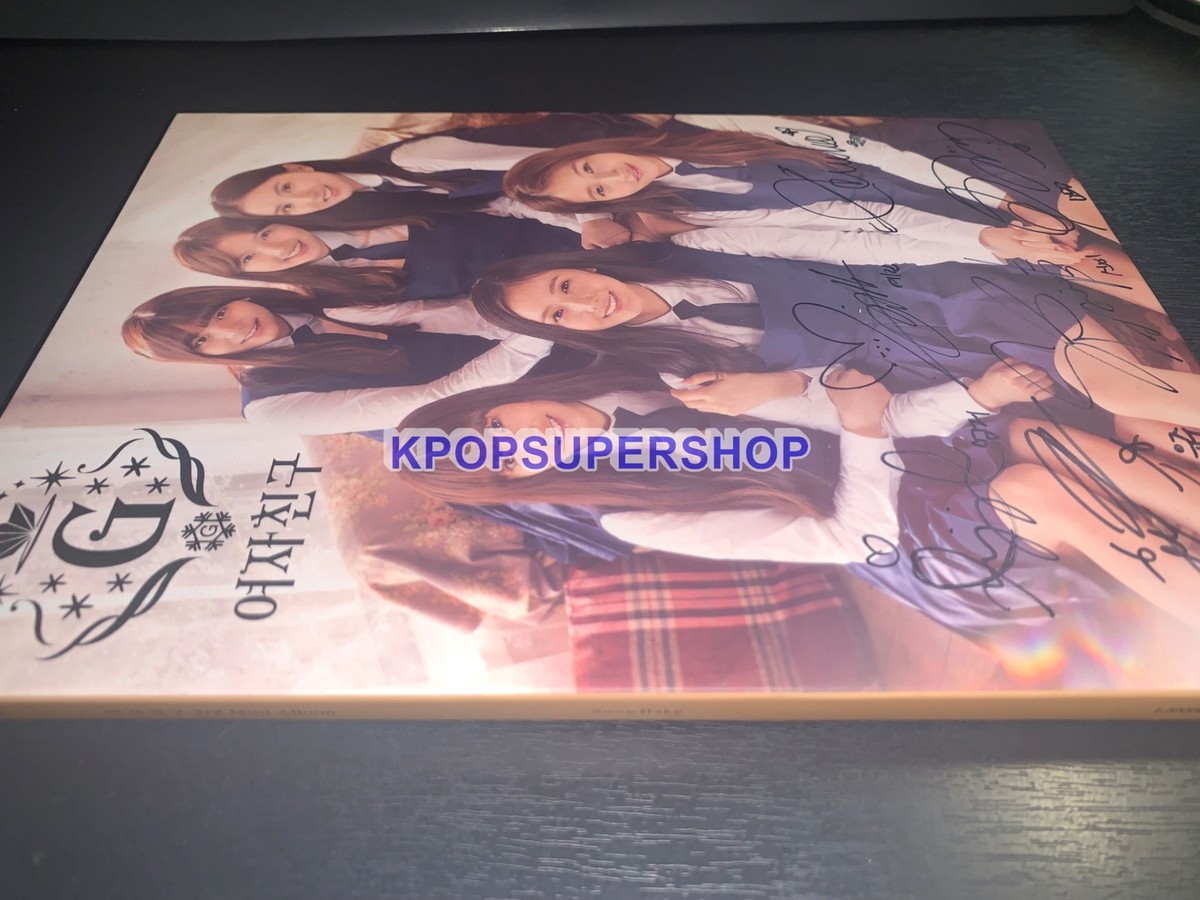 Gfriend 3rd Mini Album Snowflake Autographed Signed CD Photobook