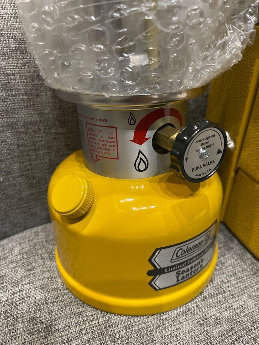 Coleman Seasons Lantern 2020 limited edition mustard unused | eBay