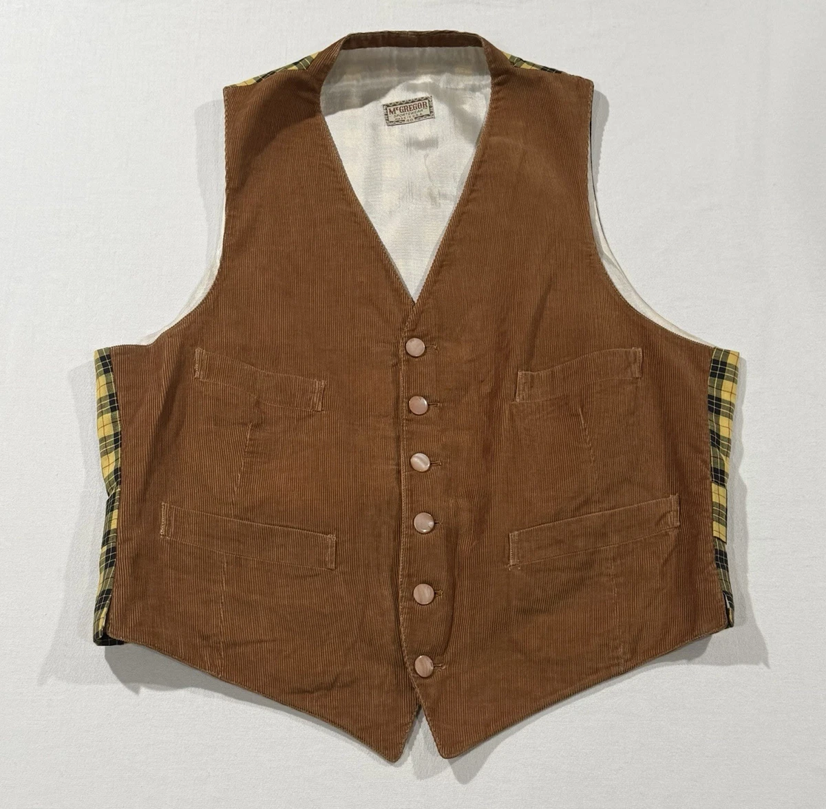 1940s Vintage Vests for Men for sale | eBay