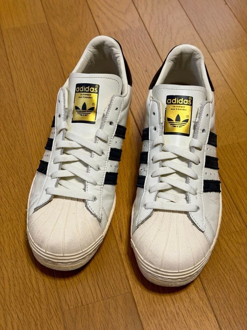 adidas Superstar 80s Vintage Deluxe White | eBay