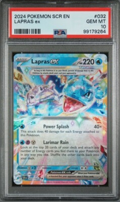 Lapras Ex 032/142 2024 Pokemon Stellar Crown PSA 10 | eBay
