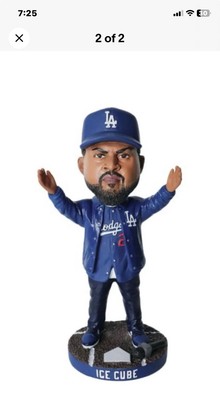 2025 Los Angeles Ice Cube Bobblehead Dodgers SGA 6/21/25 New In
