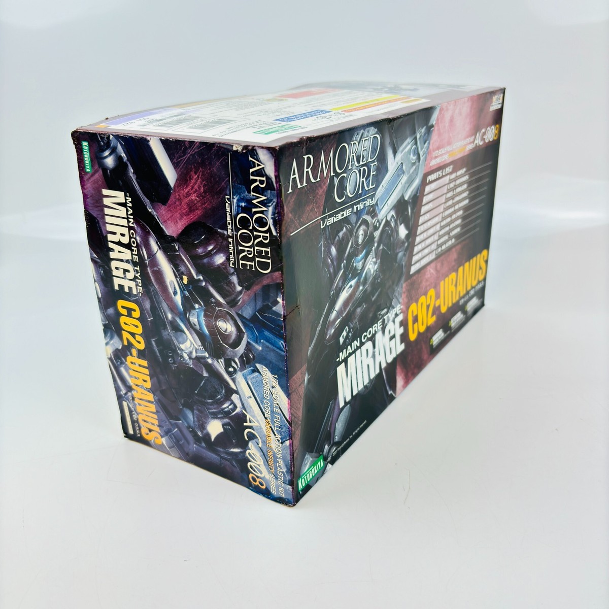 KOTOBUKIYA Armored Core C02-uranus Uranus 1/72 Scale Plastic Kit W