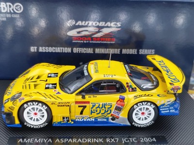 EBBRO 4526175437077 Amemiya ASPARADRINK Rx7 1/43 Scale Car 18989